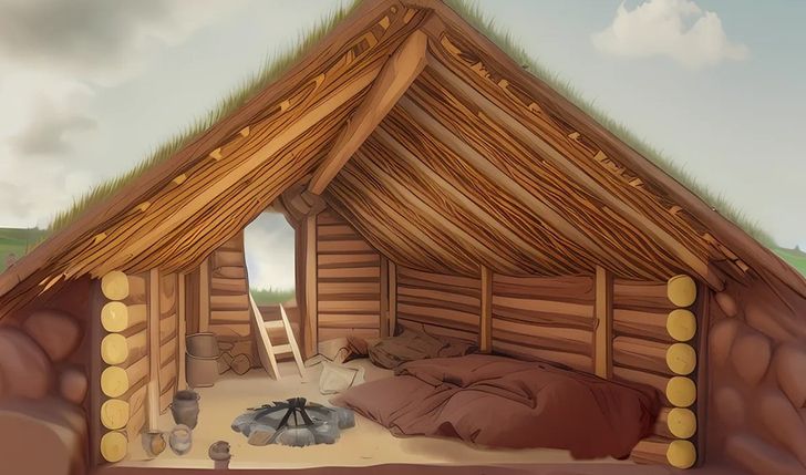 Budowa Półziemianki w Osadzie Racibory