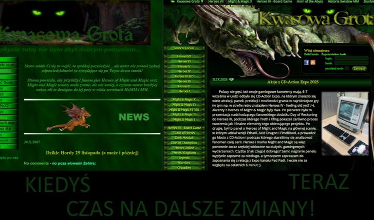 Nowy wygląd strony głównej