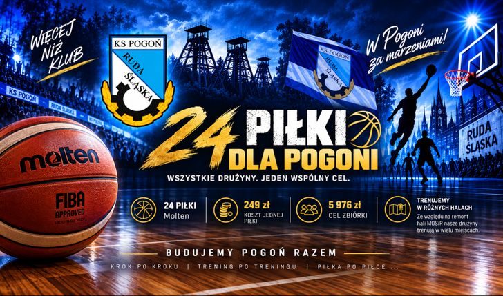 PIŁKI DLA POGONI