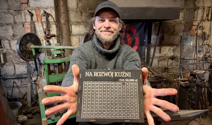 Skarbonka na rozwój kuźni