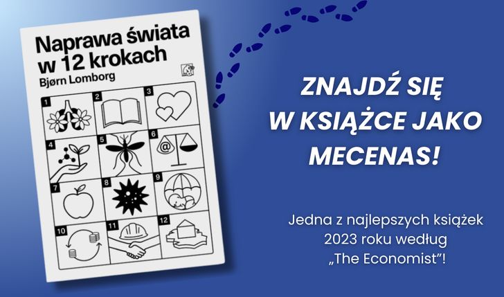 Zostań mecenasem polskiego wydania książki „Naprawa świata w 12 krokach"