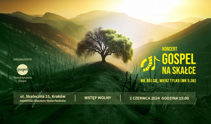 Koncert Gospel na Skałce 2024