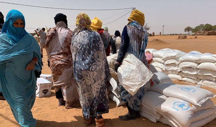 Zbiórka dla Saharyjek w obozach dla uchodźców