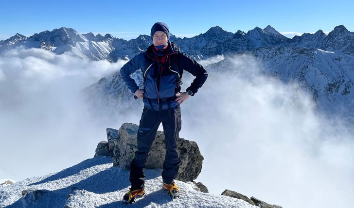 Mont Blanc (4810 m n.p.m.).