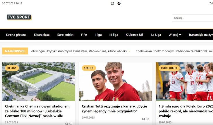 Budujemy niezależne media sportowe