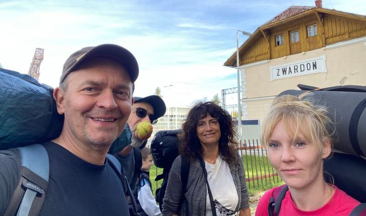 Na próby teatralne do Włoch...