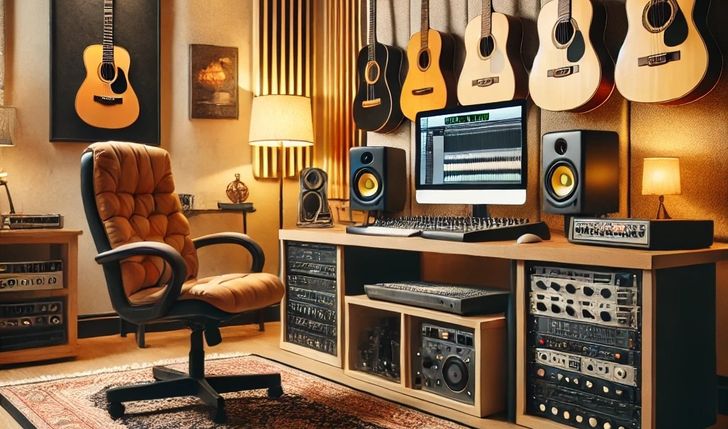 Stworzenie studia nagrań/ Creation of a recording studio