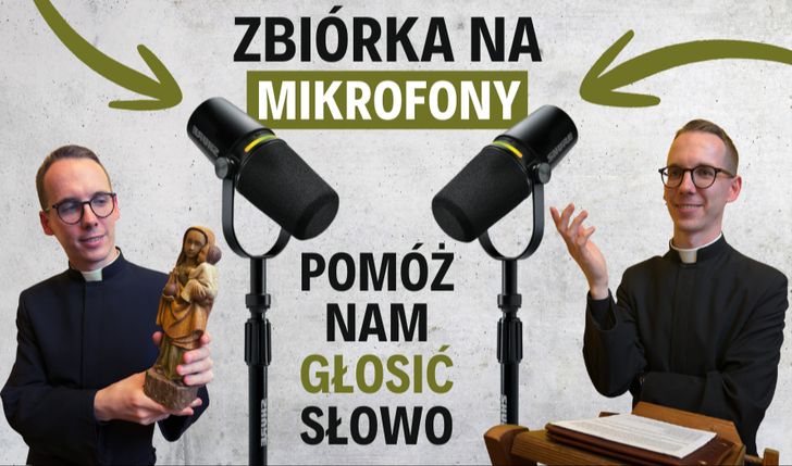 Zbieramy na dwa mikrofony Shure SM7B i dwa statywy - liczymy na Twoją pomoc!