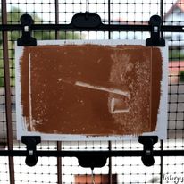 Suszy się odbitka solna :)