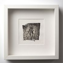 Kolekcjonerski polaroid transfer oprawiony i gotowy do wysłania do nowego właściciela :)