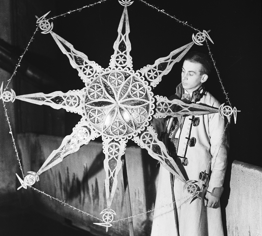 Kolędnik z gwiazdą