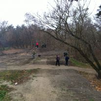 Prace przy pierwszych przeszkodach 4X.