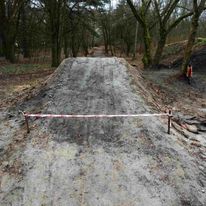 Wybicie nr 1 na Air Line - wyprofilowane i ubite