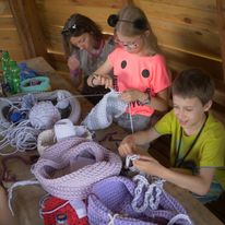 Pamiątka z gościny w Pacanowie - zaproszono nas do prowadzenia warsztatów podczas Międzynarodowego Festiwalu Kultury Dziecięcej