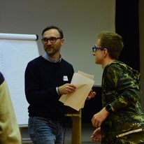 Jedno ze spotkań z młodzieżą 