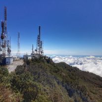 Widok z jednego z mijanych wzgórz