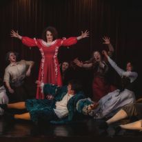 autor. Mateusz Miś, spektakl "Księżniczka na opak wywrócona"