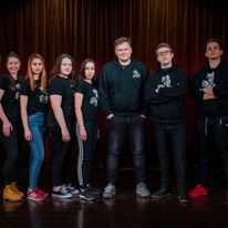 autor. Mateusz Miś, spektakl "Księżniczka na opak wywrócona"