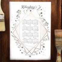 Projekt kalendarza 2019