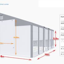 Przykładowe zadaszenie do mini boiska