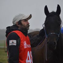 Kaziu z Zimkiem na zawodach