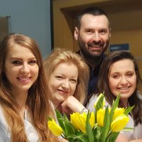 Trzy wspaniałe asystentki! Bez nich nie jestem w stanie normalnie pracować. Dziękuję Wam dziewczyny!