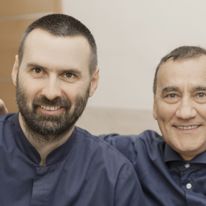 Zdjęcie z Pacjentem. Pan Jan jest niesamowicie ciepłym człowiekiem!