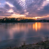 Zalew w miejscowości Suchedniów woj.Świętokrzyskie.