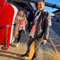 Znów z red. Marciniak, tym razem na pasie serwisowym w Barcelonie