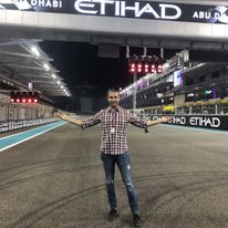 Moje miejsce na ziemi - tor Formuły 1. Prosta startowa :)