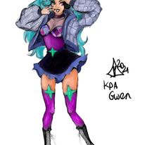 2021, nieoficjalny skin gwen z KDA