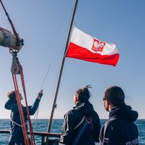 Ocean Camp - podniesienie bandery
