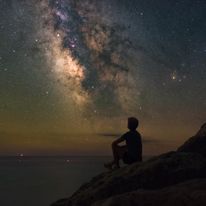 Ja pod Drogą Mleczną.