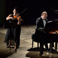 III Festiwal im. Janiny Garści w Stalowej Woli. Ludmiła Worobec- Witek- skrzypce, Artur Jaroń- fortepian