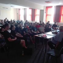 Spotkanie z Panem Tomaszem Knapikiem w trakcie Animatsuri 2019.