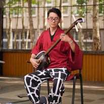 Koncert na Shamisenie, na którym grał Pan Masato Yokoe w trakcie Animatsuri 2019.