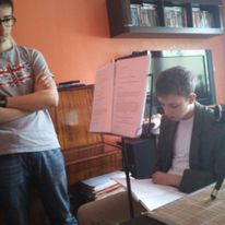 Na planie mojego drugiego filmu 'Śmierć'. Rok 2013 był dla mnie bardzo ważny: to wtedy rozpocząłem moją filmową przygodę i Filmotwór Niezależny.