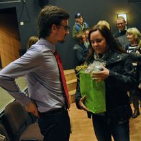 Po premierze 'Młodości' w Klubie Delta, w marcu 2016 roku. Nie udało nam się chyba nigdy zorganizować lepszej premiery - zainteresowanie było tak duże, że spora część widowni stała pod ścianami, byle oglądać. Wspaniałe wspomnienia.