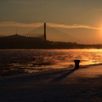 Chociaż przy -20°C ciężko zwlec się z łóżka, to widoki są fantastyczne!