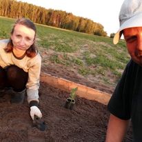 Sadzimy w naszym eko ogrodzie.