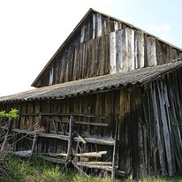 Nasza stodoła - jej remont jest uwzględniony w jednym z celów.