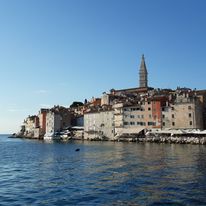Chorwackie Rovinj - piękne miasto.