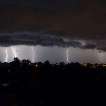 Burza nad Bełżycami - 12.07.2018