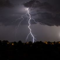 Burza nad Bełżycami - 12.07.2018