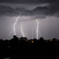 Burza nad Bełżycami - 12.07.2018
