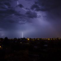 Burza nad Bełżycami - 12.07.2018
