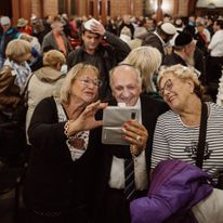 Melave Malkah w synagodze Tempel, fot. Michał Ramus