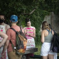 The Machers - wolontariusze FKŻ pracujący w ramach projektu Kumzits, 2021, fot. Edyta Dufaj