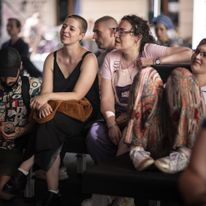 Namiot FKŻ, 31. Festiwal Kultury Żydowskiej, 2021, fot. Edyta Dufaj