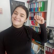 Oliwka po 9 miesiącach pobytu w mieszkaniach treningowych, usamodzielniła się i wynajęła własne mieszkanie!